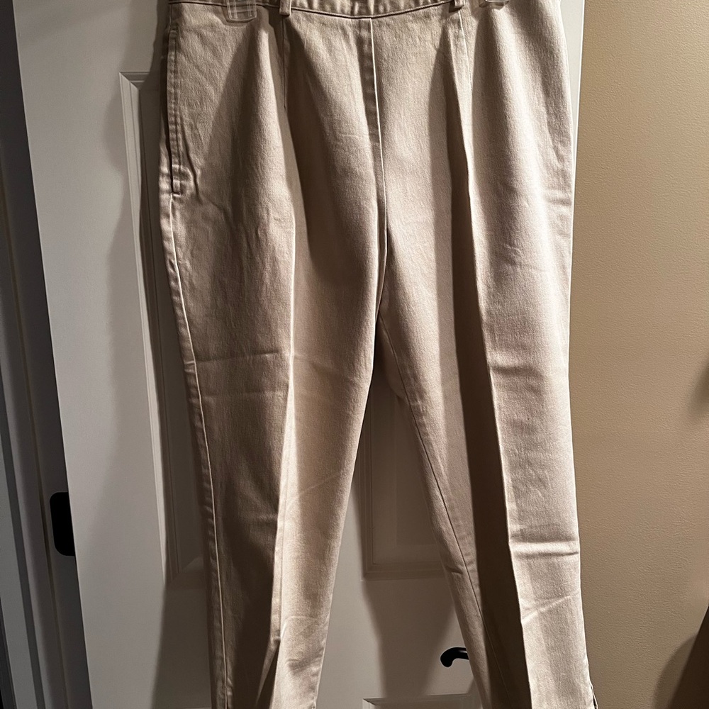 Tribal khaki chino pants